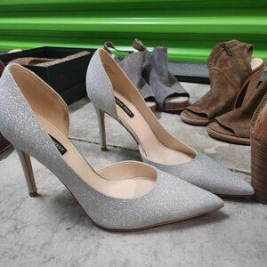 GORGEOUS Nine West party dress heels. 8.5